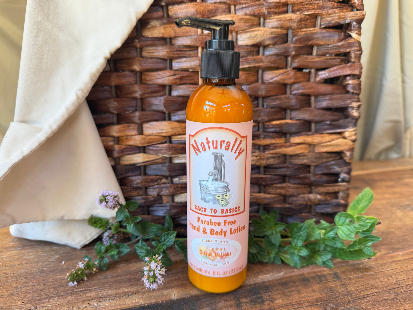 Miller’s Naturally Back to Basics Citrus Delight Hand & Body Lotion (Shea Butter Based)