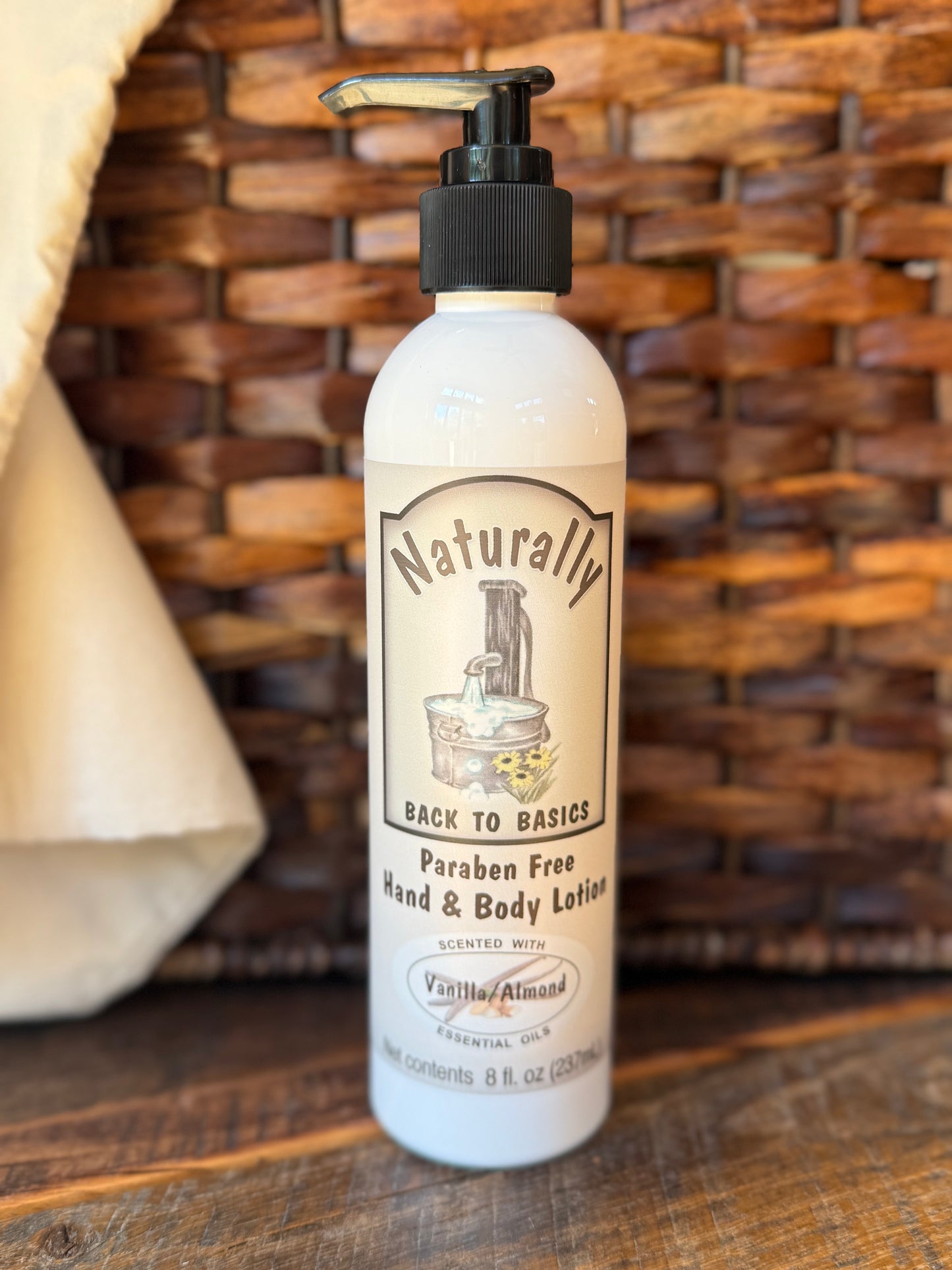 Miller’s Naturally Back to Basics Vanilla Almond Hand & Body Lotion (Shea Butter Based)