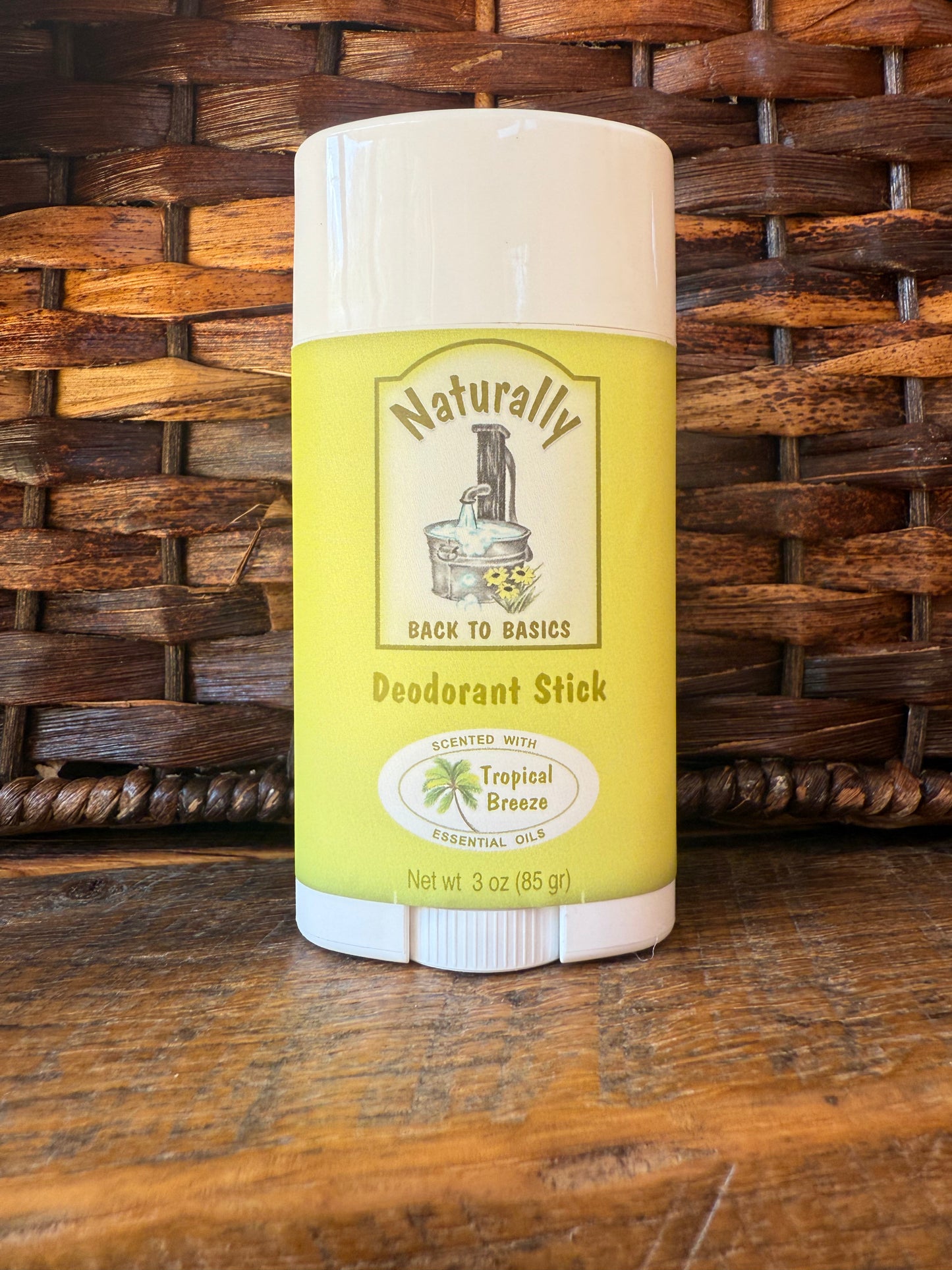 Miller’s Naturally Back to Basics Aluminum-Free Deodorant – Tropical Breeze