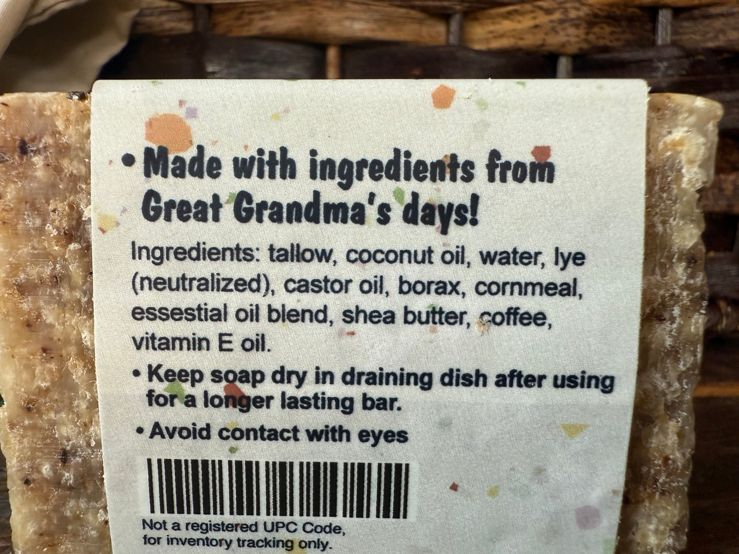 Miller’s Naturally Back to Basics Luxury Bar Soap (Shea Butter Based) – Mighty Clean