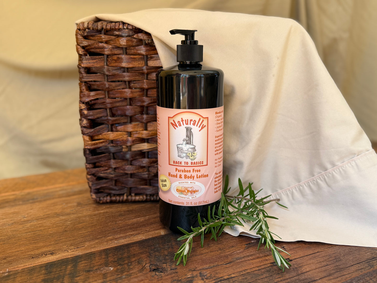 Miller’s Naturally Back to Basics Citrus Delight Hand & Body Lotion (Shea Butter Based)