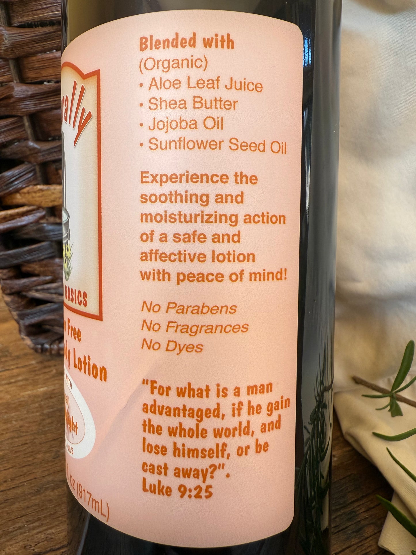 Miller’s Naturally Back to Basics Citrus Delight Hand & Body Lotion (Shea Butter Based)