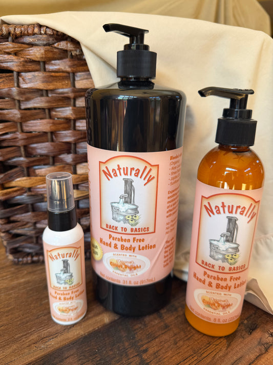 Miller’s Naturally Back to Basics Citrus Delight Hand & Body Lotion (Shea Butter Based)