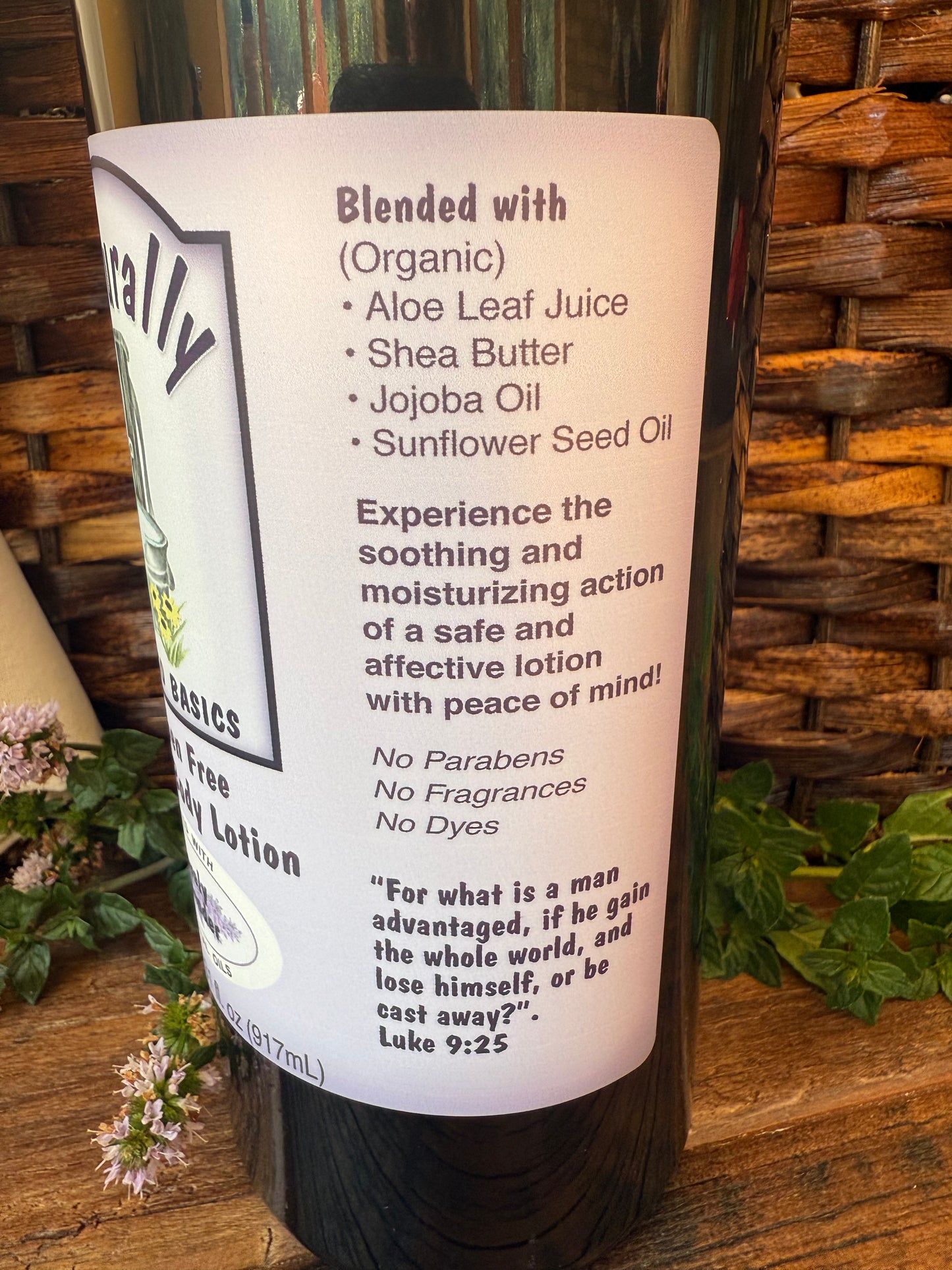 Miller’s Naturally Back to Basics Lovely Lavender Hand & Body Lotion (Shea Butter Based)