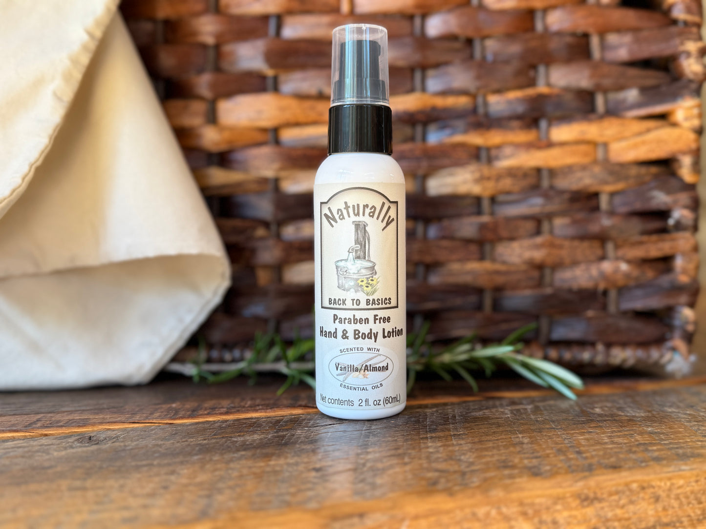 Miller’s Naturally Back to Basics Vanilla Almond Hand & Body Lotion (Shea Butter Based)