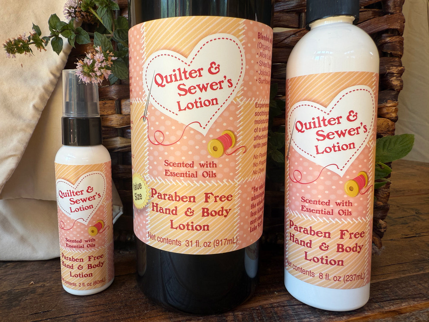 Miller’s Naturally Back to Basics Quilter & Sewer’s Lotion (Shea Butter Based)