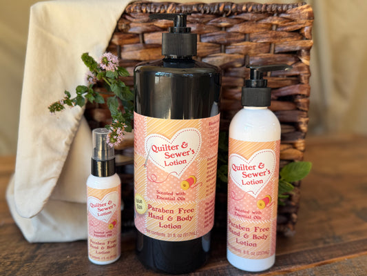 Miller’s Naturally Back to Basics Quilter & Sewer’s Lotion (Shea Butter Based)