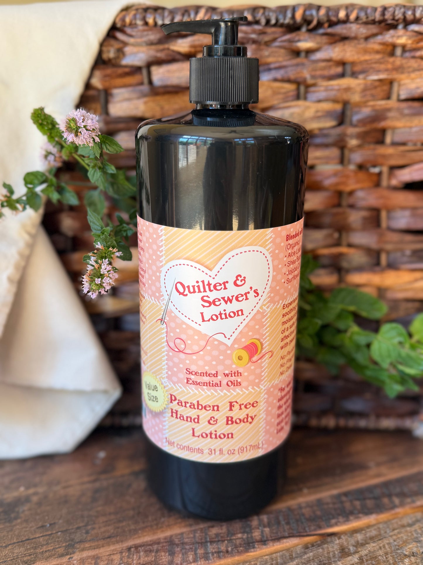 Miller’s Naturally Back to Basics Quilter & Sewer’s Lotion (Shea Butter Based)