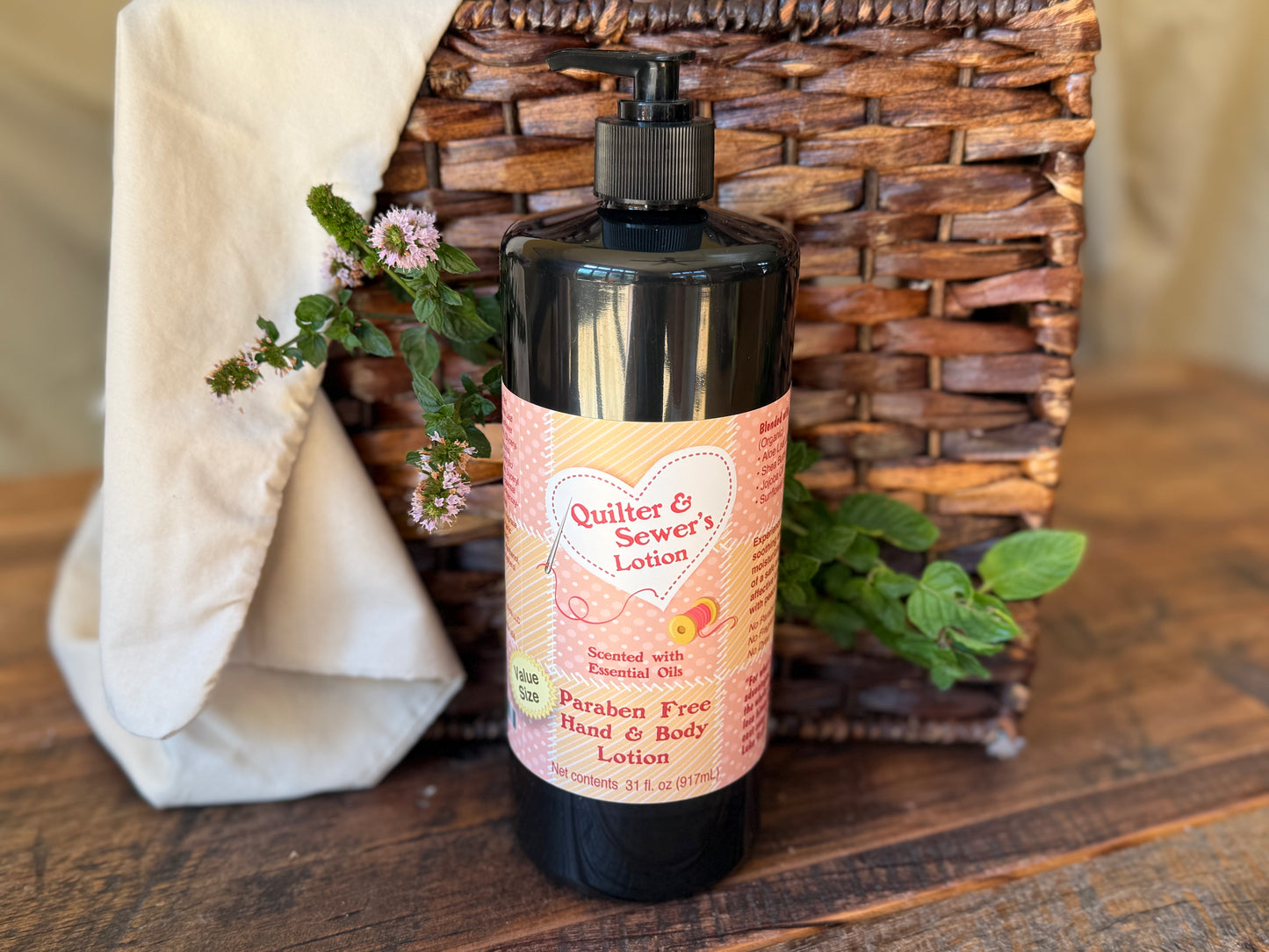 Miller’s Naturally Back to Basics Quilter & Sewer’s Lotion (Shea Butter Based)