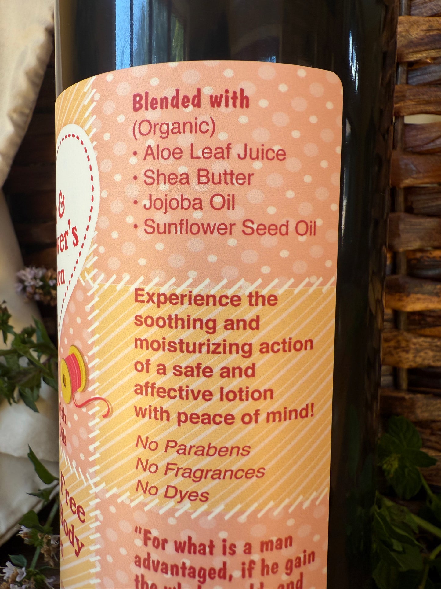 Miller’s Naturally Back to Basics Quilter & Sewer’s Lotion (Shea Butter Based)