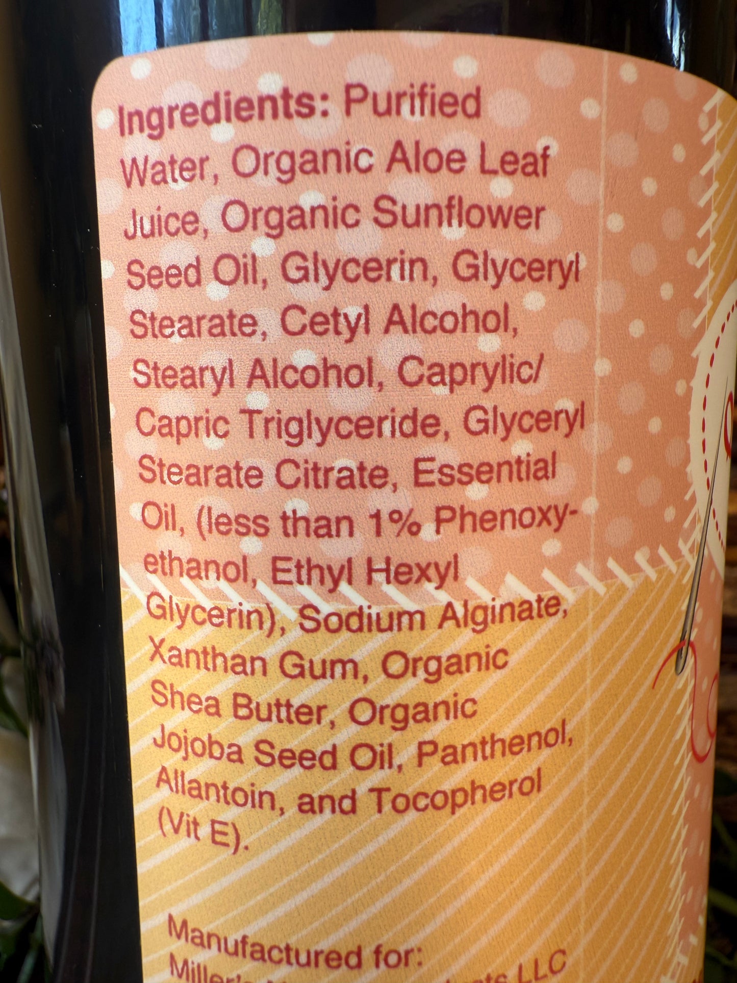 Miller’s Naturally Back to Basics Quilter & Sewer’s Lotion (Shea Butter Based)