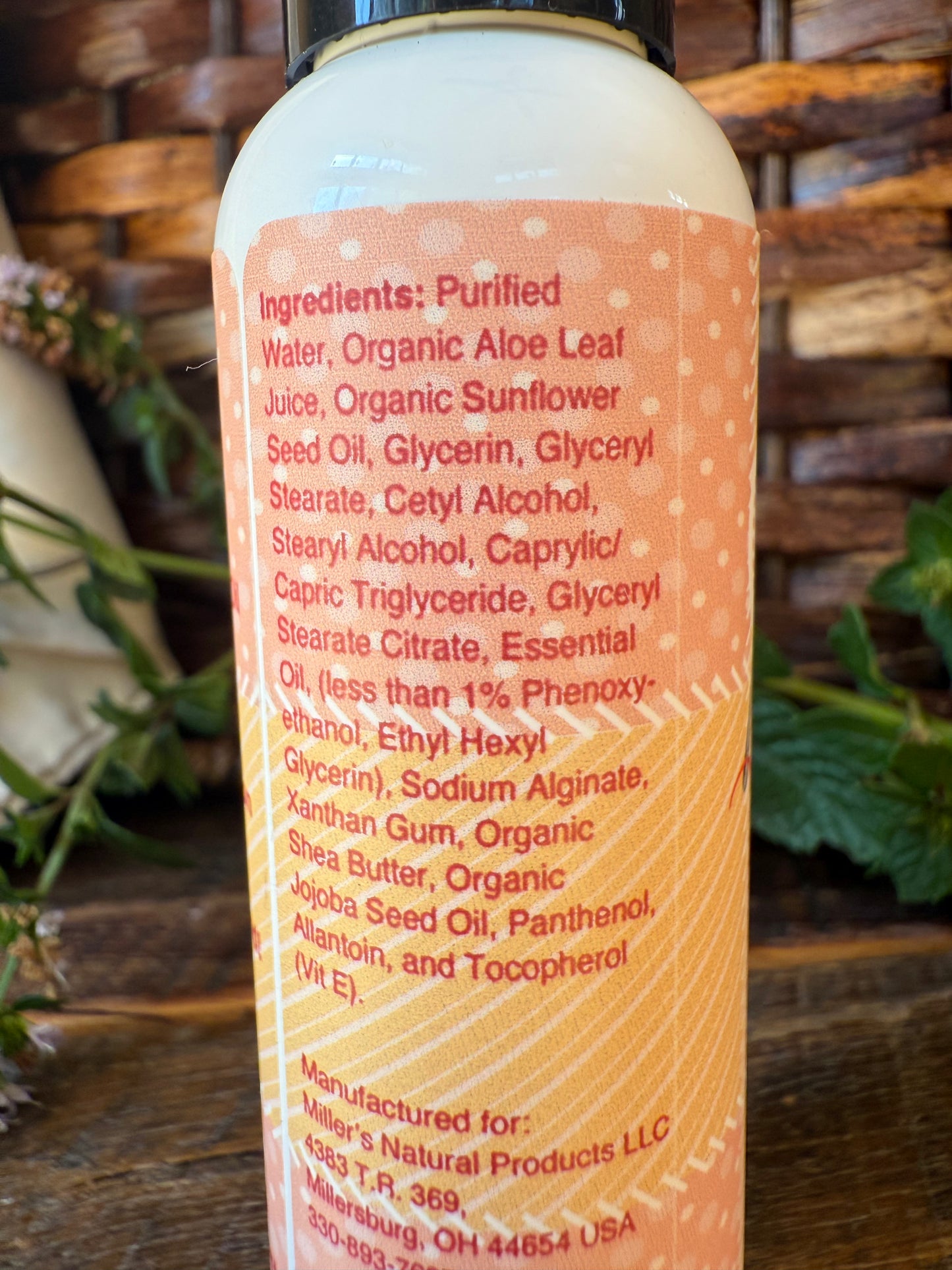 Miller’s Naturally Back to Basics Quilter & Sewer’s Lotion (Shea Butter Based)