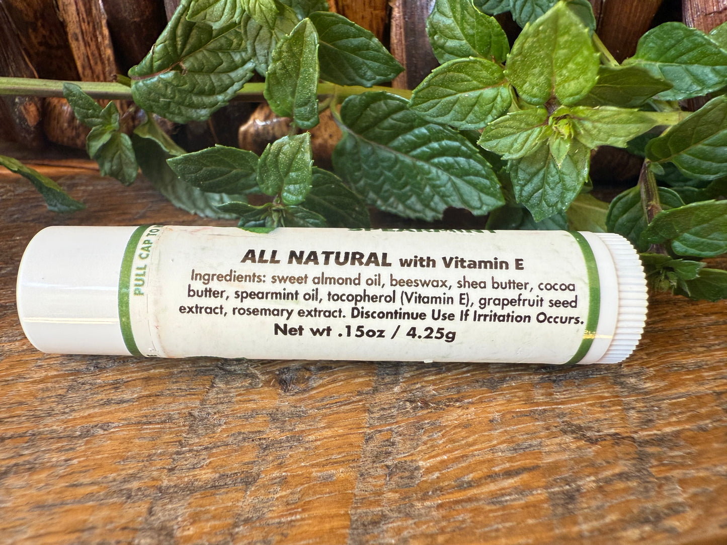 Miller’s Naturally Back to Basics Lip Smooth – Citrus Blossom, Peach Custard, Honey Comb, Spearmint