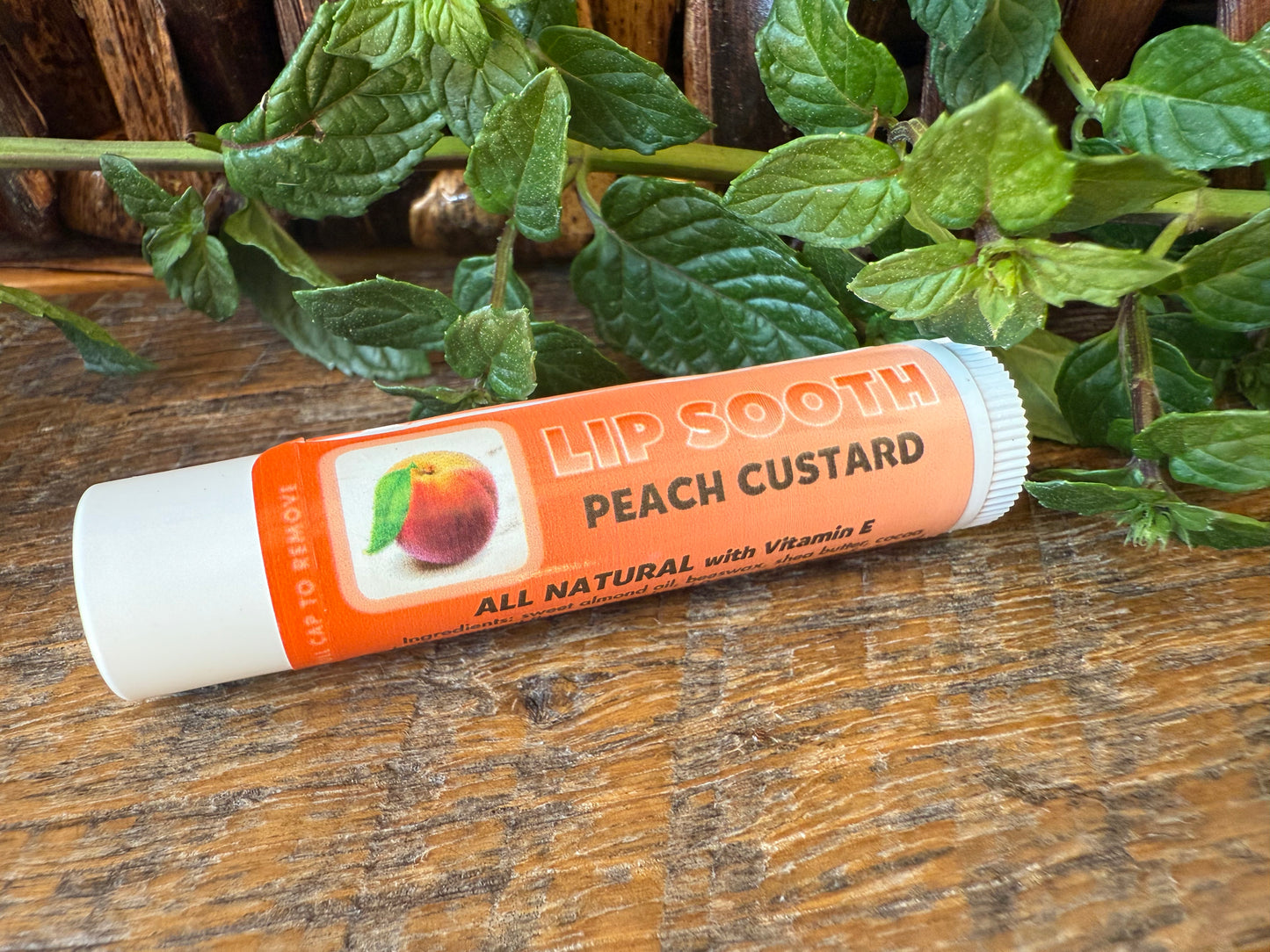 Miller’s Naturally Back to Basics Lip Smooth – Citrus Blossom, Peach Custard, Honey Comb, Spearmint