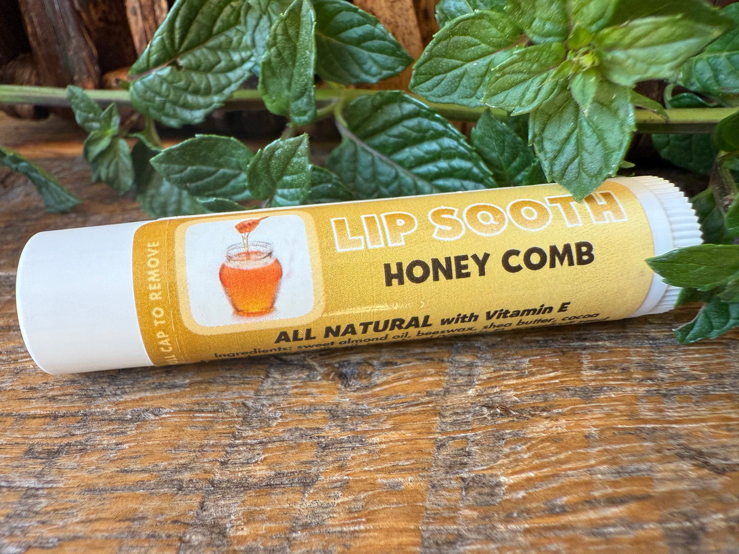 Miller’s Naturally Back to Basics Lip Smooth – Citrus Blossom, Peach Custard, Honey Comb, Spearmint