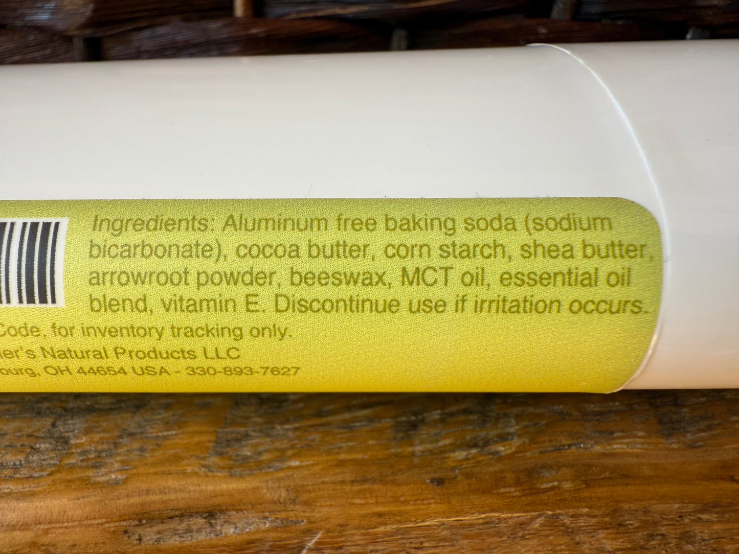 Miller’s Naturally Back to Basics Aluminum-Free Deodorant – Tropical Breeze