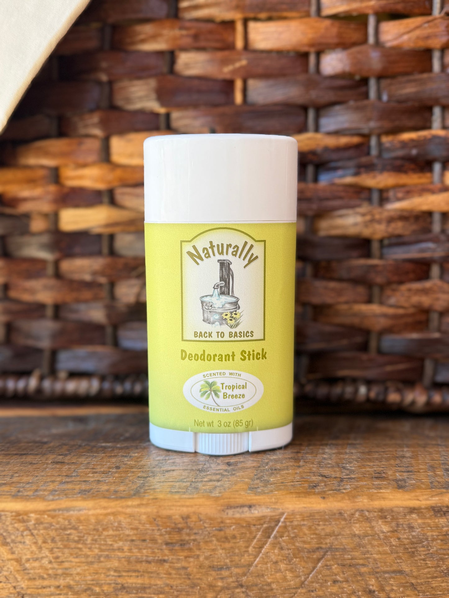 Miller’s Naturally Back to Basics Aluminum-Free Deodorant – Tropical Breeze