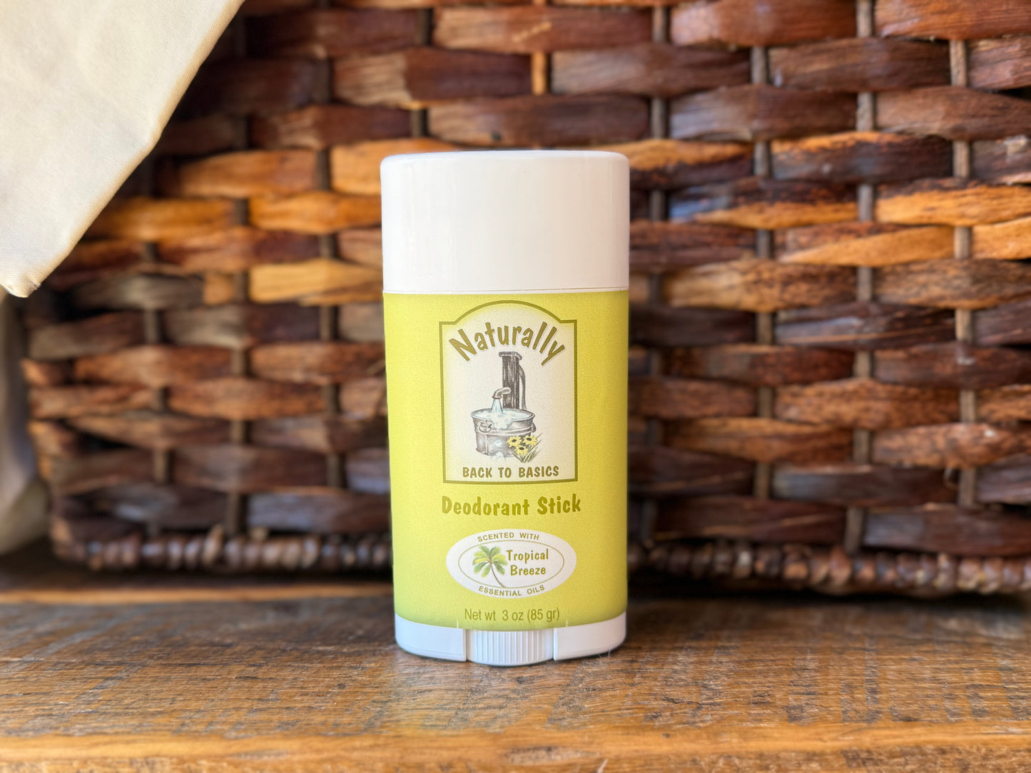 Miller’s Naturally Back to Basics Aluminum-Free Deodorant – Tropical Breeze