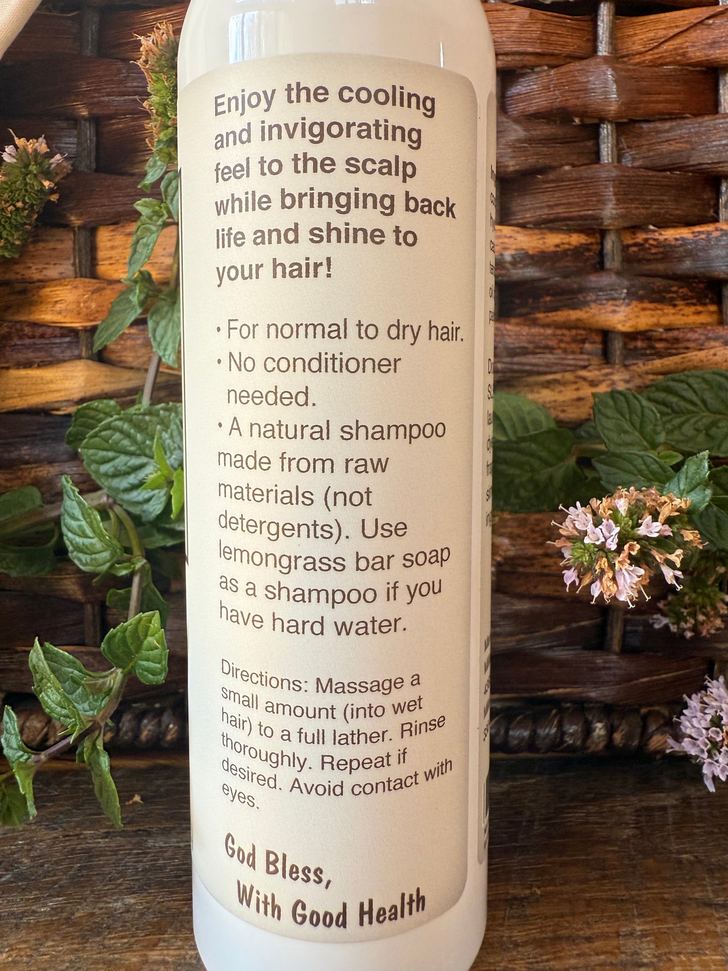 Miller’s Naturally Back to Basics Pure Natural Shampoo – Amish Made in Ohio