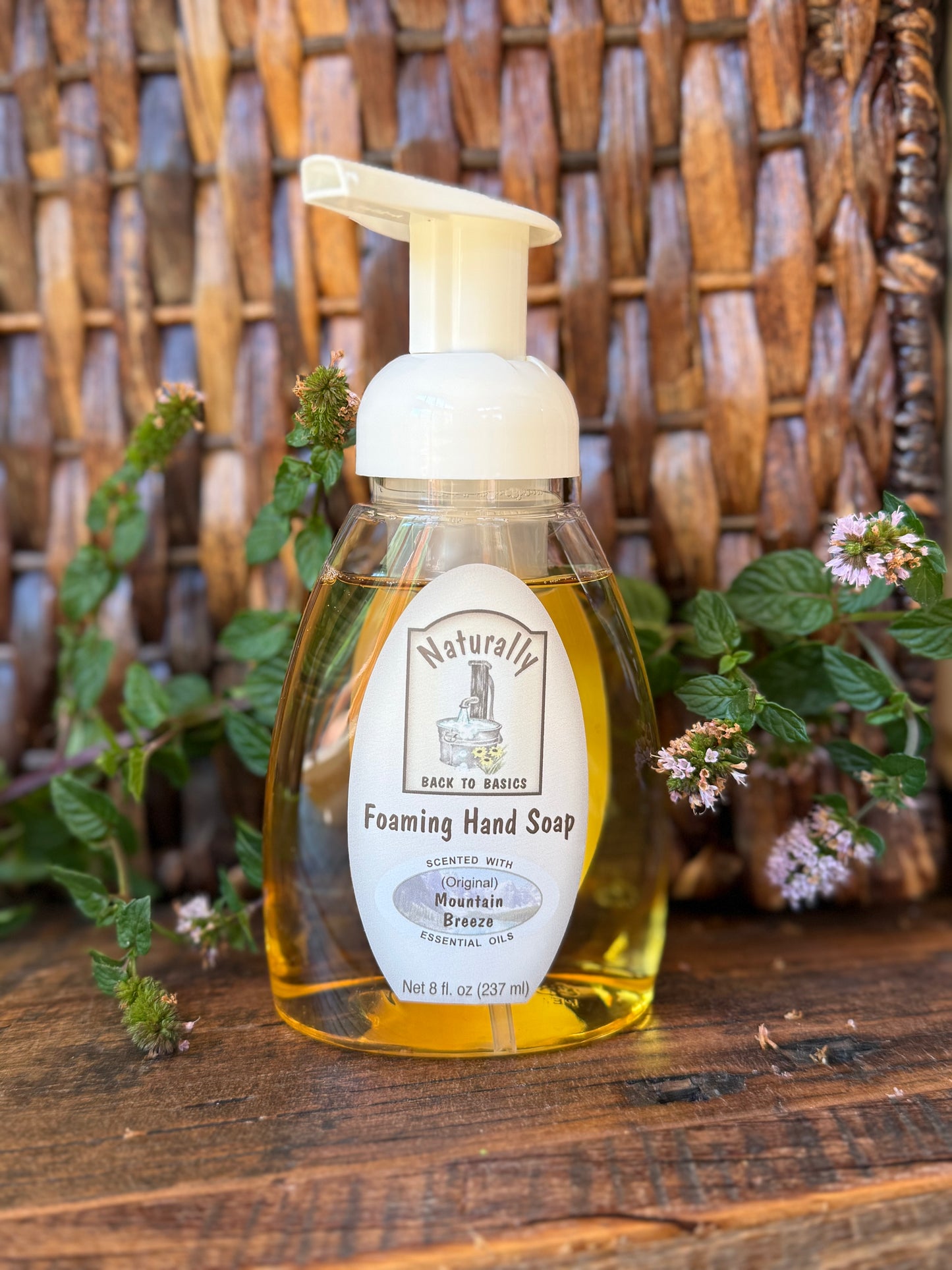 Miller’s Naturally Back to Basics Foaming Hand Soap (Cocoa Butter Based) – Mountain Breeze