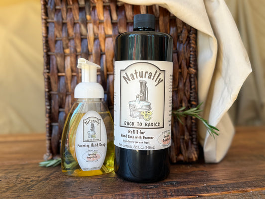 Miller’s Naturally Back to Basics Foaming Hand Soap (Cocoa Butter Based) – Sparkling Grapefruit