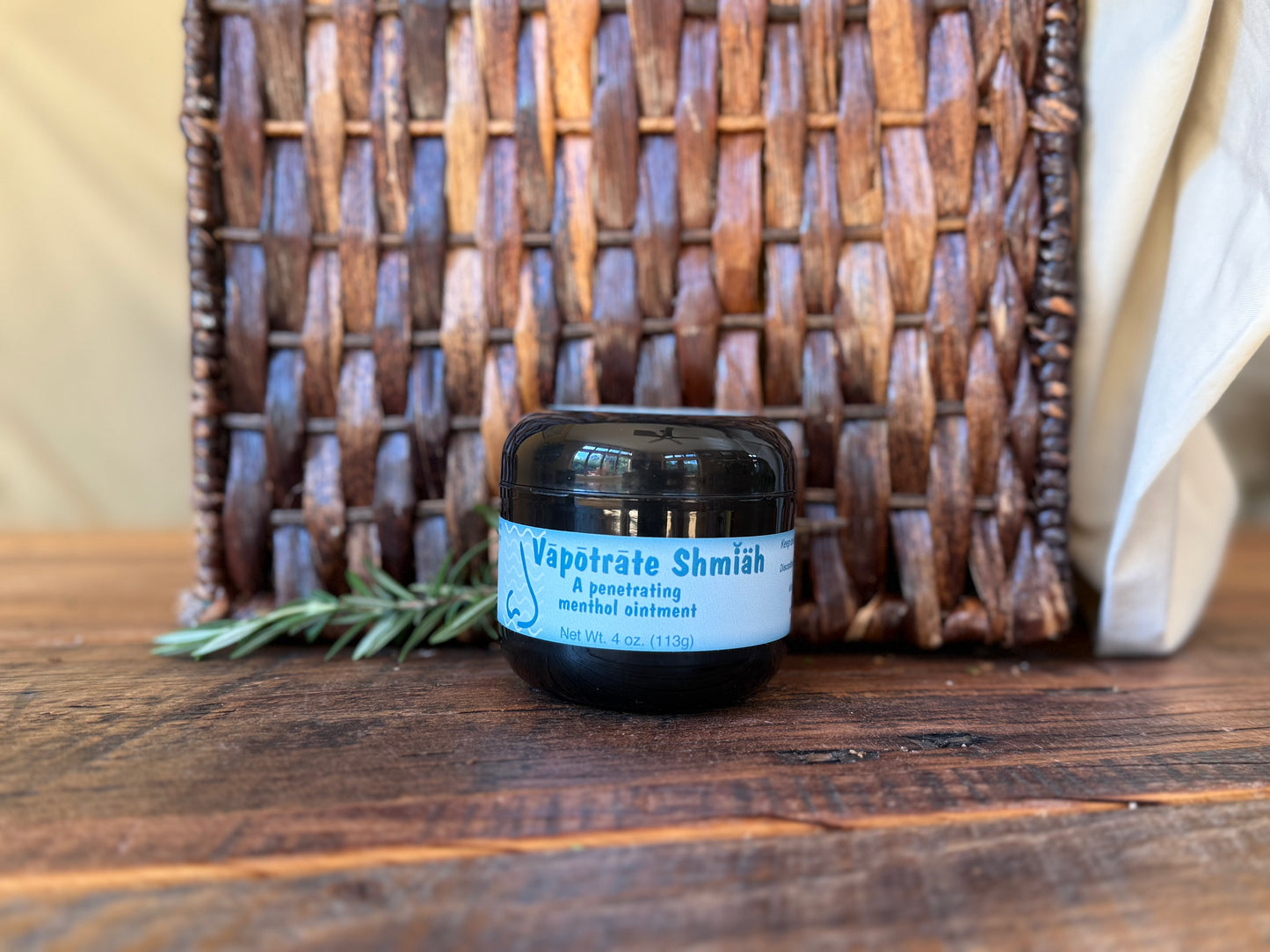 Miller’s Naturally Back to Basics Vapotrāte Menthol Salve (4 oz)