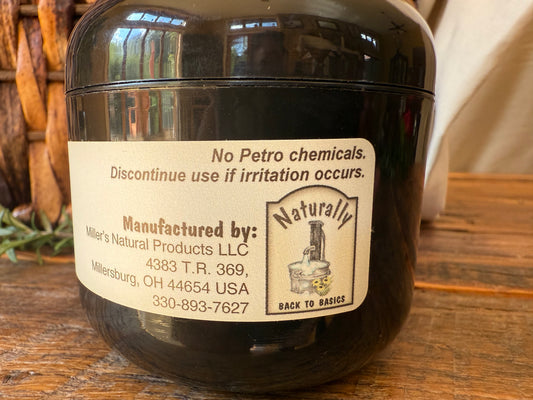 Miller’s Naturally Back to Basics Garlic Shmiah Ointment (4 oz)