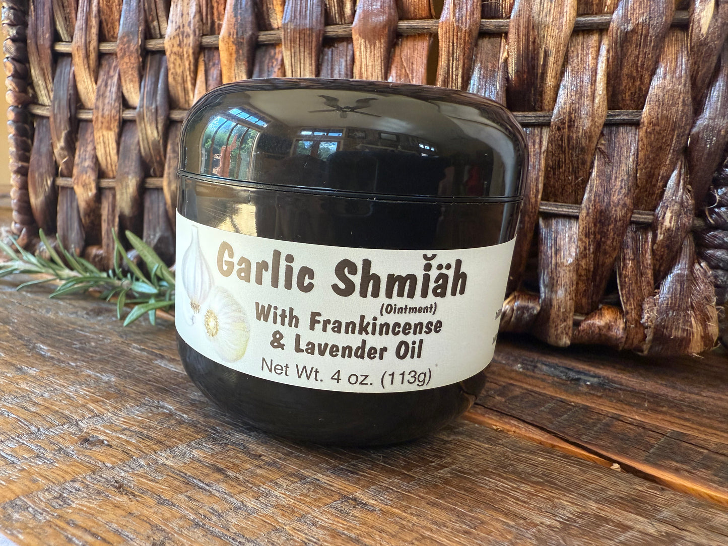 Miller’s Naturally Back to Basics Garlic Shmiah Ointment (4 oz)