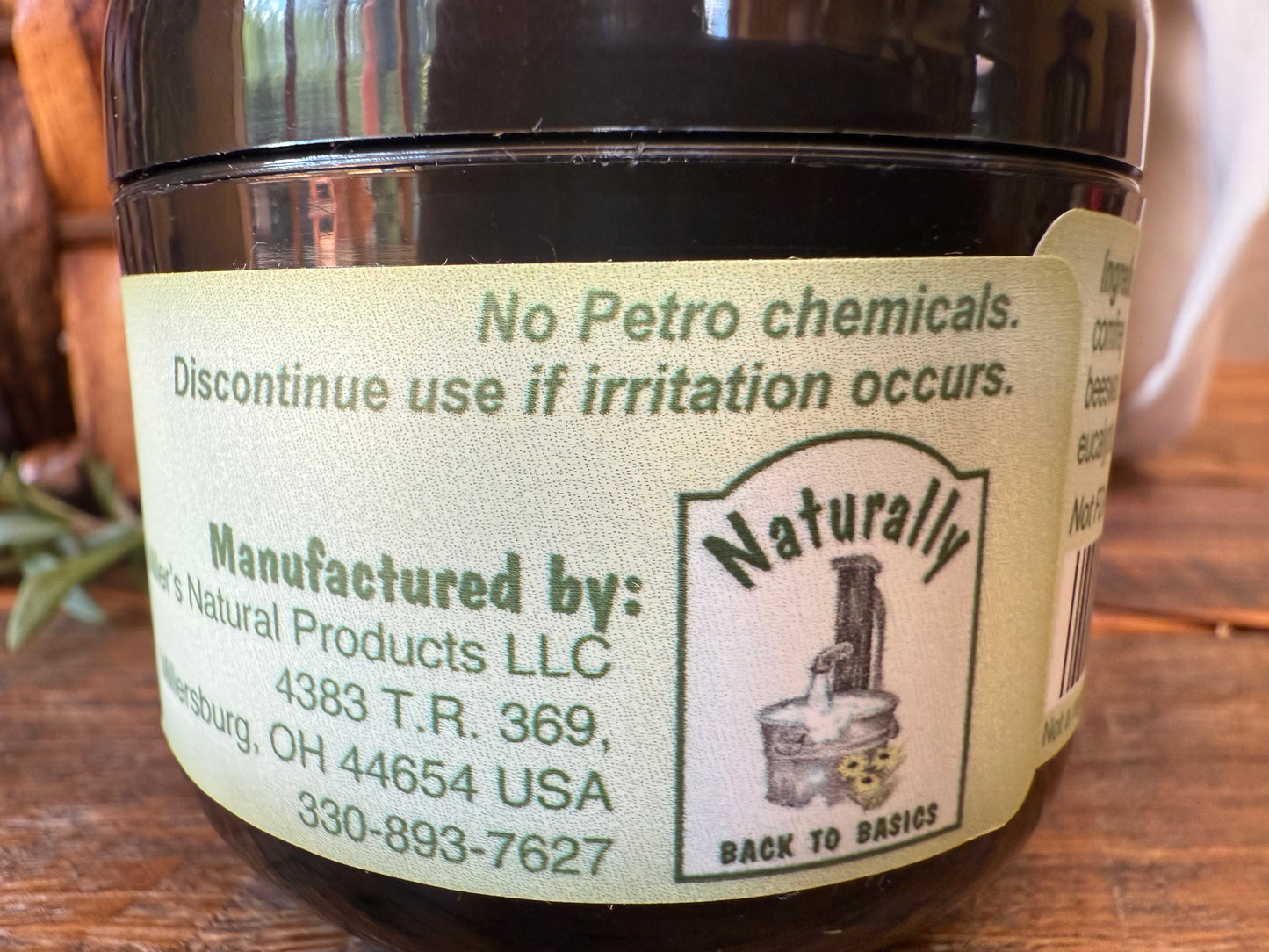 Miller’s Naturally Back to Basics Ouchie Shmiah Ointment (2 oz)