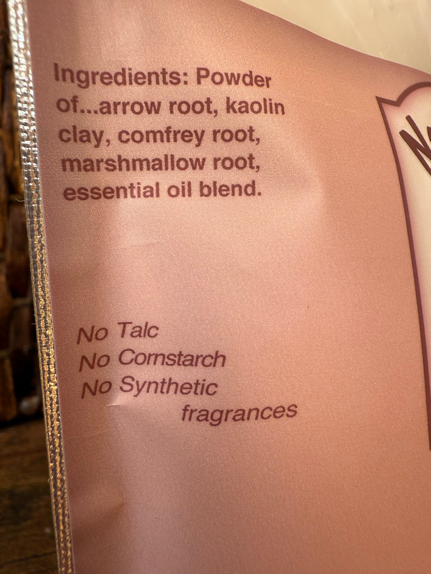 Miller’s Naturally Back to Basics – Baby & Bath Powder – Tina's Blend - Herbal Root Powder for Babies, Sensitive Skin & All-Natural Care