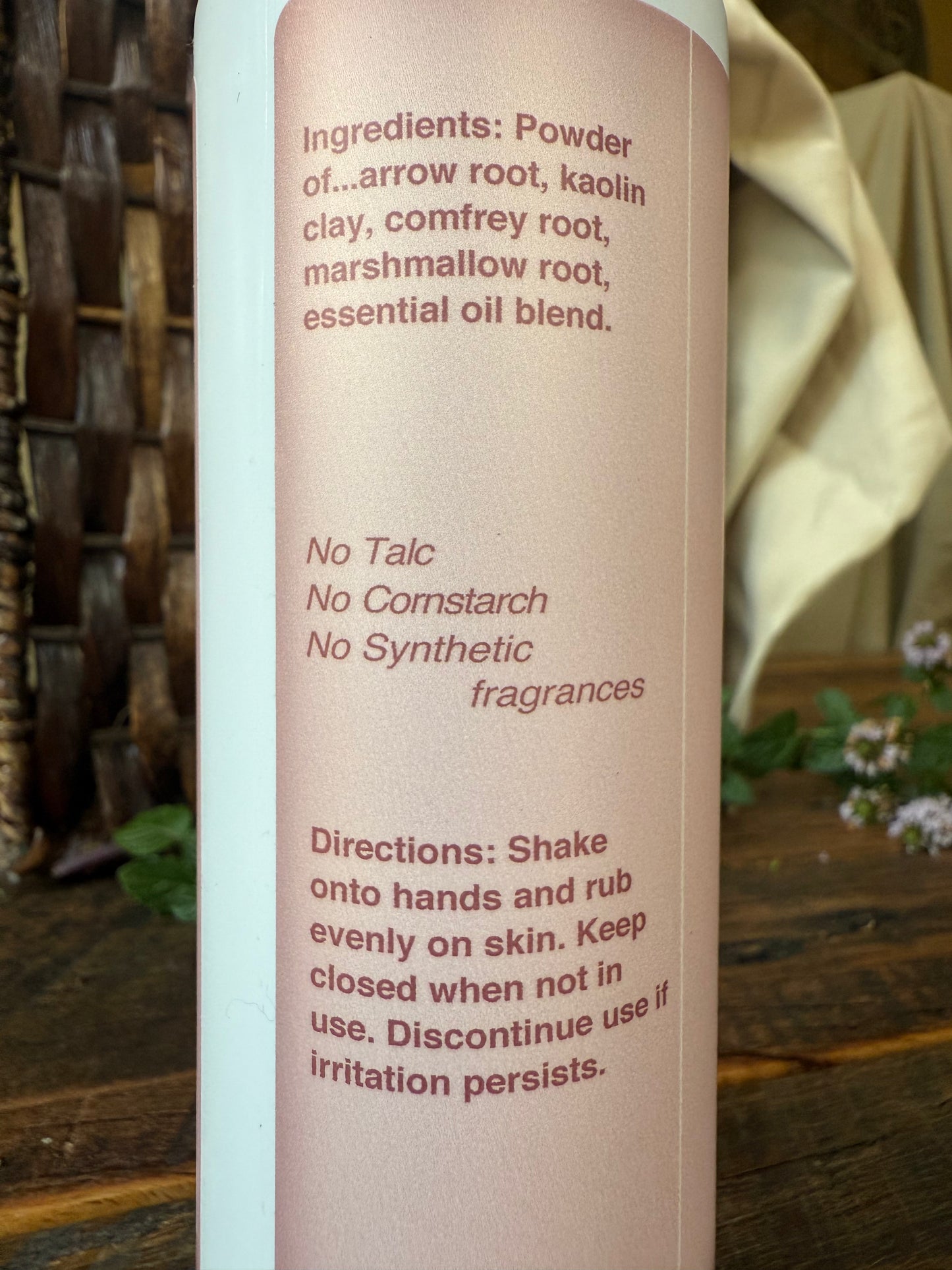 Miller’s Naturally Back to Basics – Baby & Bath Powder – Tina's Blend - Herbal Root Powder for Babies, Sensitive Skin & All-Natural Care