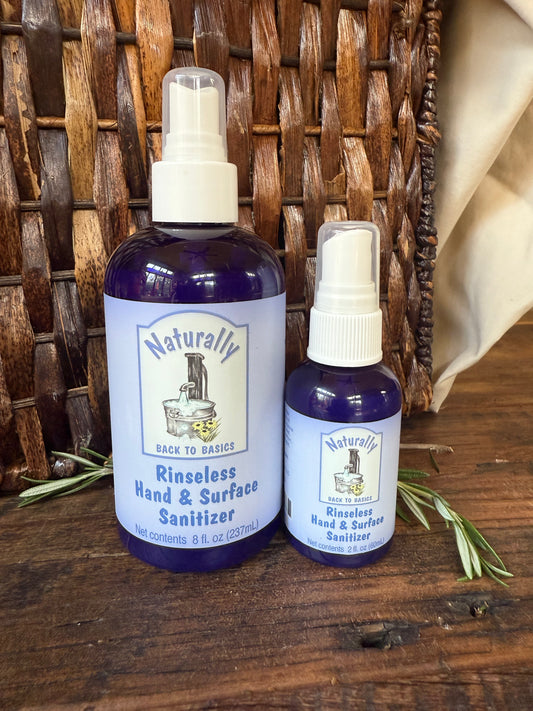 Miller’s Naturally Back to Basics No-Rinse Hand & Surface Sanitizer