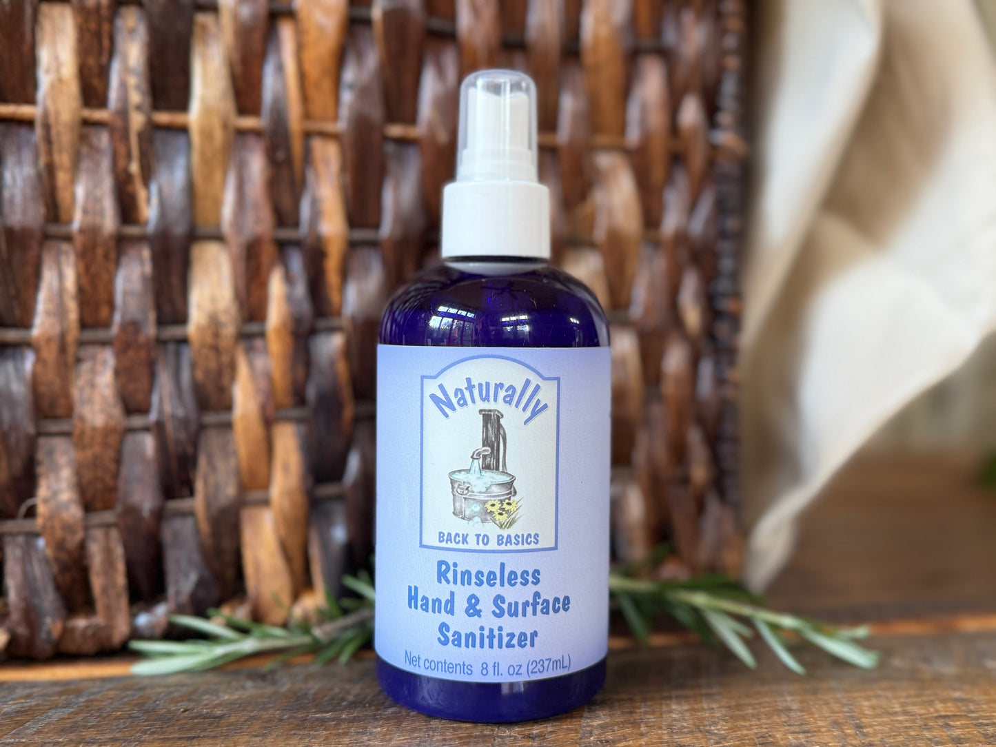 Miller’s Naturally Back to Basics No-Rinse Hand & Surface Sanitizer