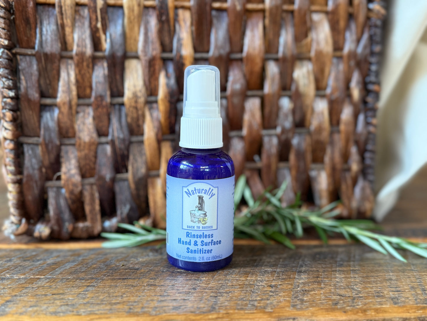 Miller’s Naturally Back to Basics No-Rinse Hand & Surface Sanitizer