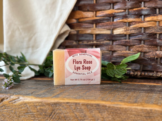 Miller’s Naturally Back to Basics Luxury Bar Soap (Shea Butter Based) – Flora Rose