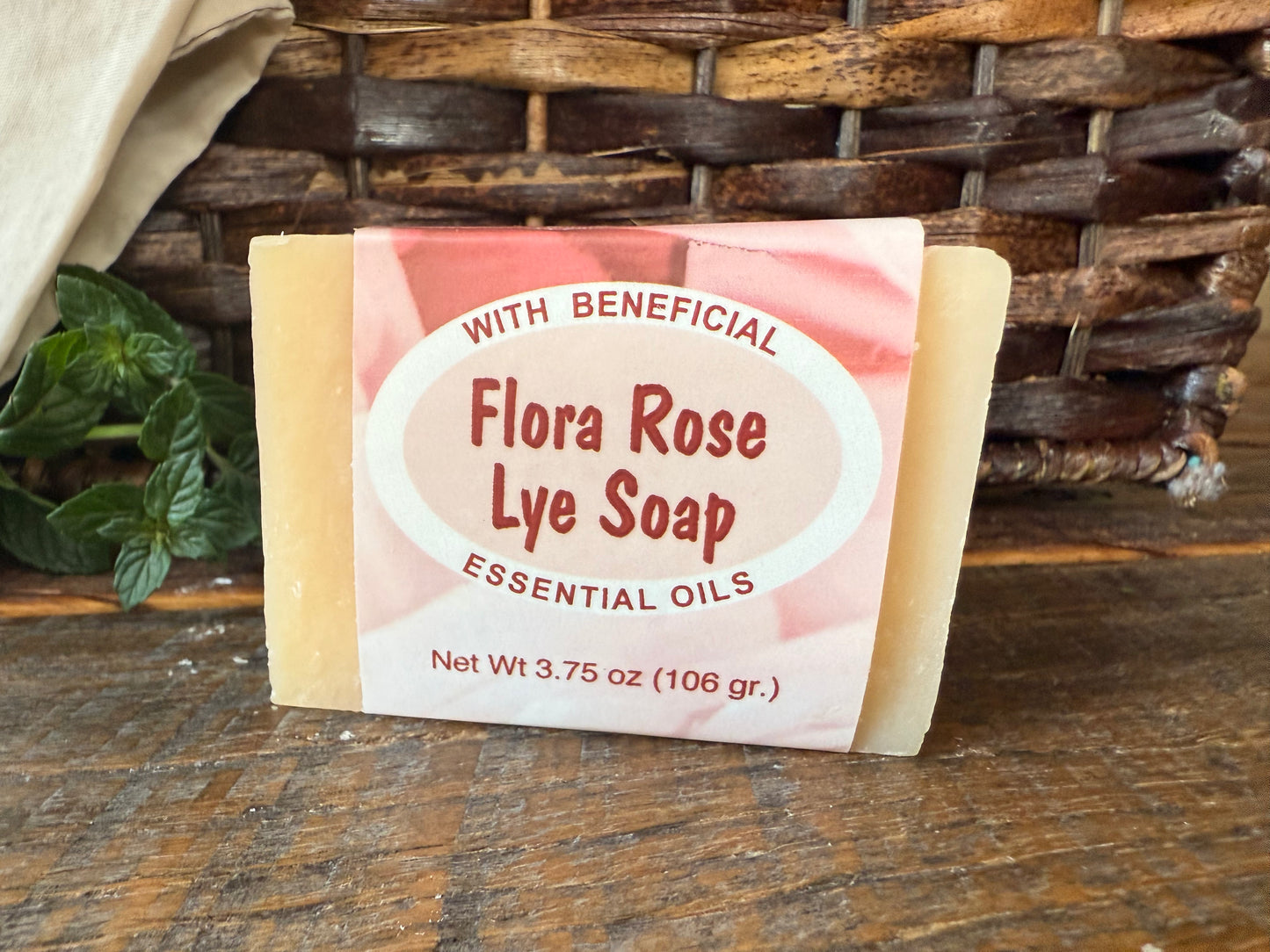 Miller’s Naturally Back to Basics Luxury Bar Soap (Shea Butter Based) – Flora Rose