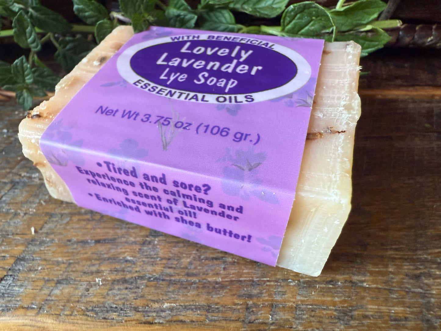 Miller’s Naturally Back to Basics Luxury Bar Soap (Shea Butter Based) – Lovely Lavender