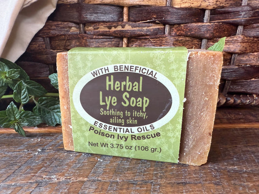 Miller’s Naturally Back to Basics Luxury Bar Soap (Shea Butter Based) – Herbal / Poison Ivy Rescue