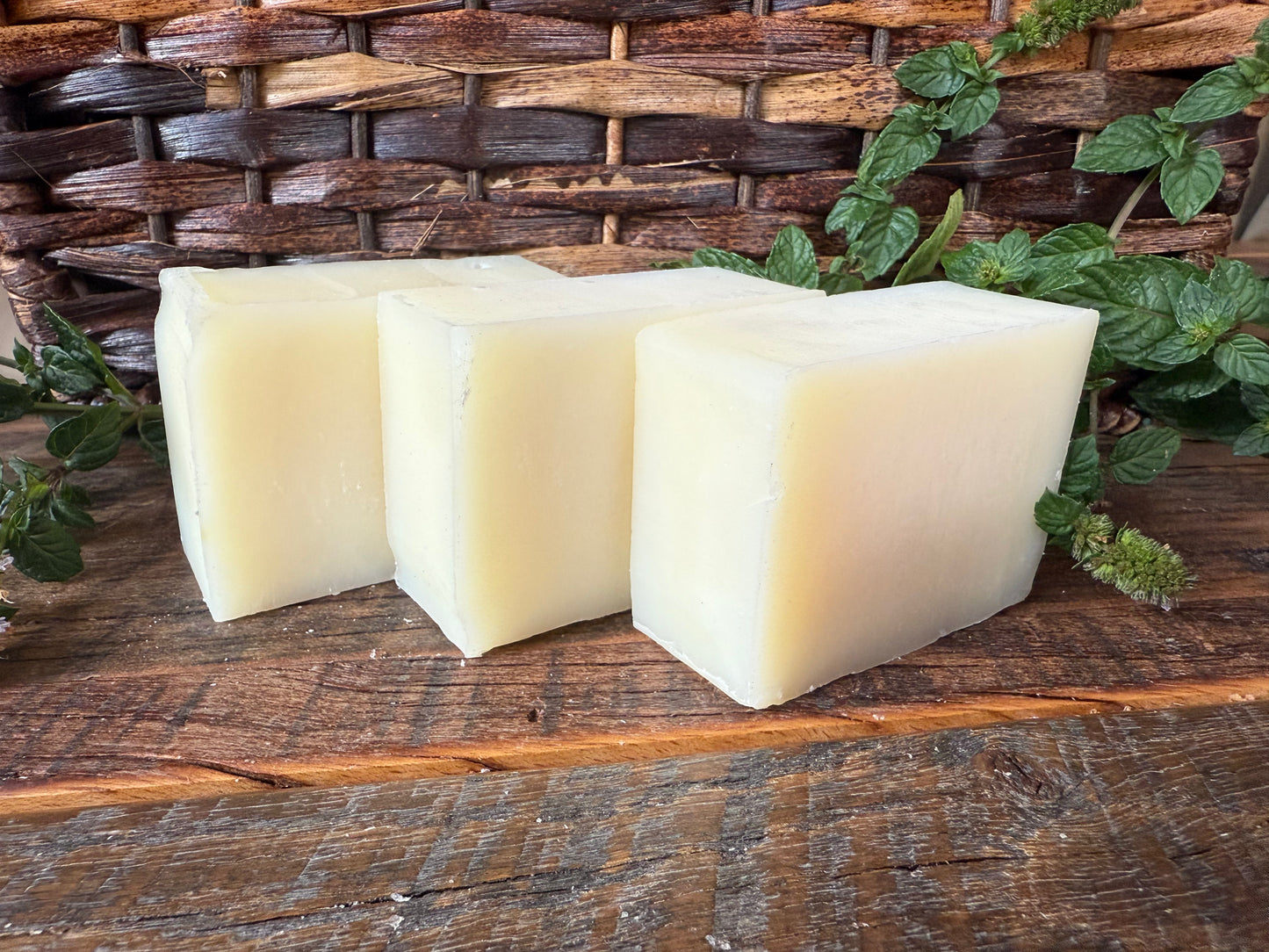 Miller’s Naturally Back to Basics – Artisan Handcrafted Tallow Bar Soap (Unscented) Scent-Free Hunting Soap + Sensitive Skin Formula