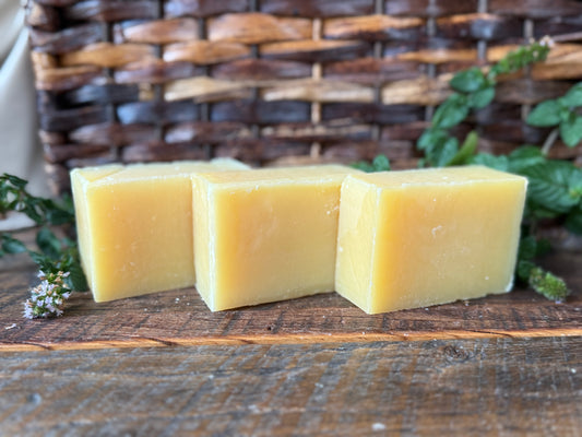 Miller’s Naturally Back to Basics Artisan Handcrafted Tallow Bar Soap – Lemongrass (Amish Made in Ohio)