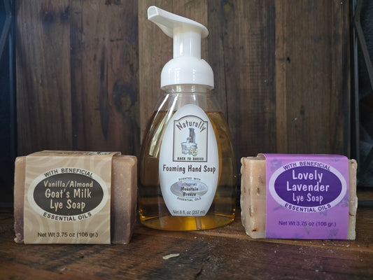 Miller’s Naturally Back to Basics Soap Bundle – Amish Made in Ohio