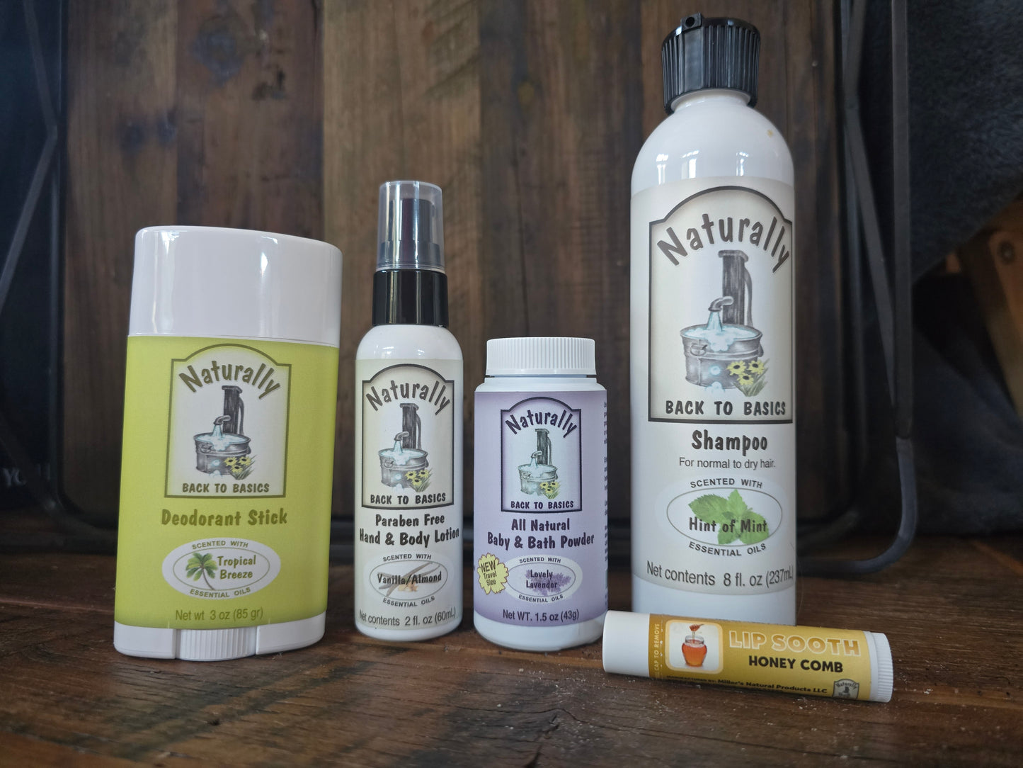 Miller’s Naturally Back to Basics Bath Bundle – Amish Made in Ohio