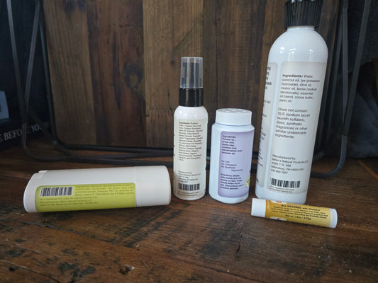 Miller’s Naturally Back to Basics Bath Bundle – Amish Made in Ohio