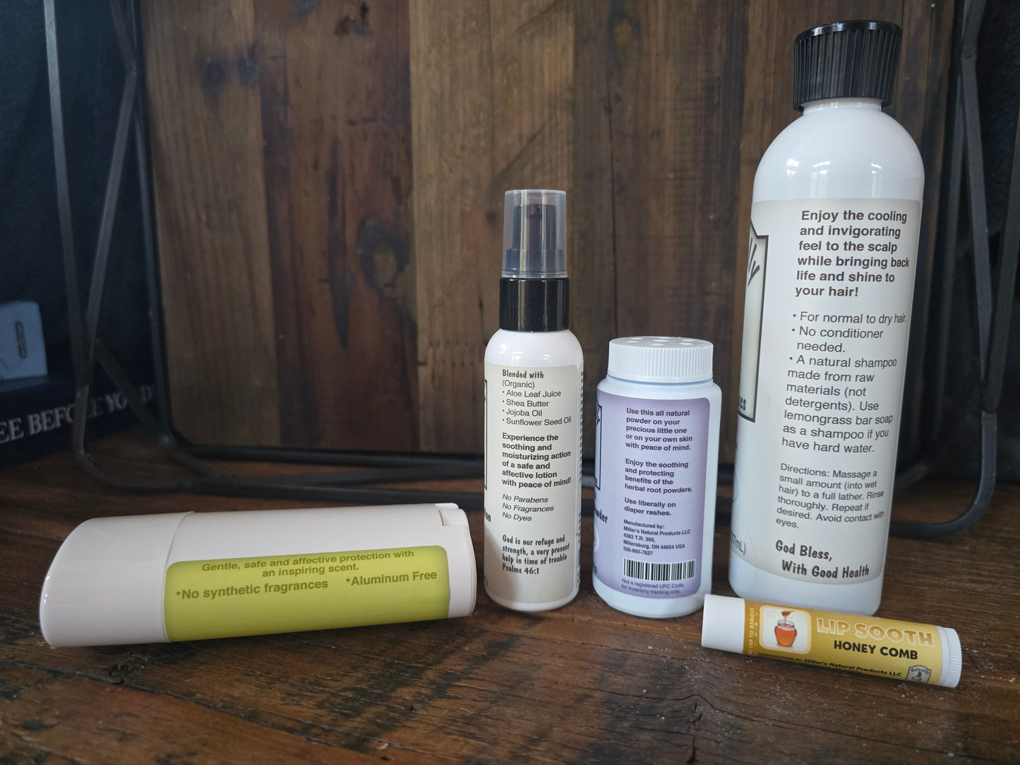 Miller’s Naturally Back to Basics Bath Bundle – Amish Made in Ohio